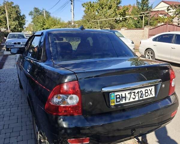 Черный ВАЗ 2170 Priora, объемом двигателя 1.6 л и пробегом 82 тыс. км за 3000 $, фото 4 на Automoto.ua