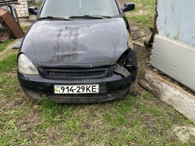 Черный ВАЗ 2170 Priora, объемом двигателя 1.6 л и пробегом 149 тыс. км за 900 $, фото 5 на Automoto.ua