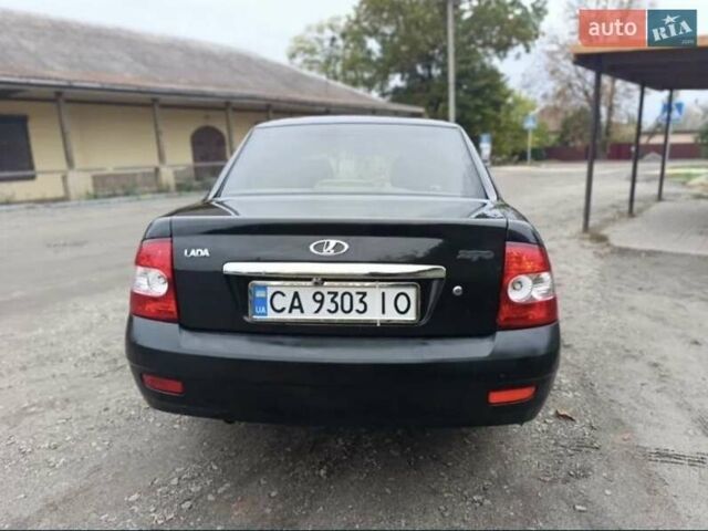 Черный ВАЗ 2170 Priora, объемом двигателя 1.6 л и пробегом 142 тыс. км за 2499 $, фото 1 на Automoto.ua