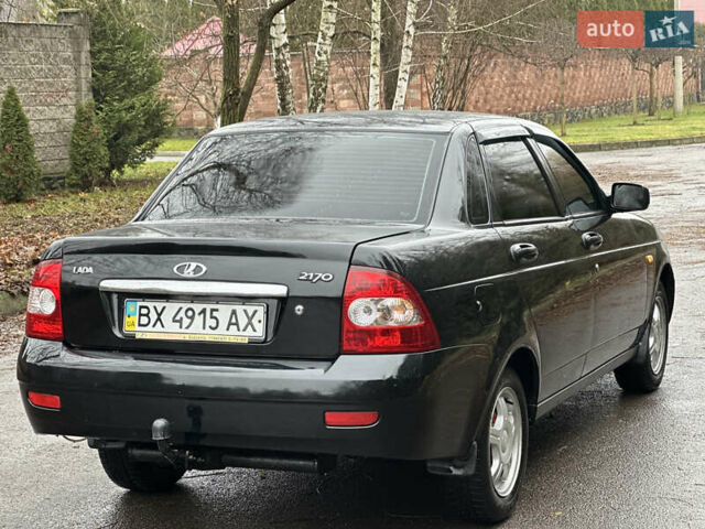 Чорний ВАЗ 2170 Priora, об'ємом двигуна 1.6 л та пробігом 134 тис. км за 3290 $, фото 3 на Automoto.ua
