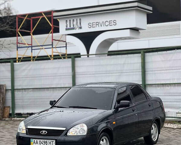 Черный ВАЗ 2170 Priora, объемом двигателя 1.6 л и пробегом 149 тыс. км за 2650 $, фото 2 на Automoto.ua