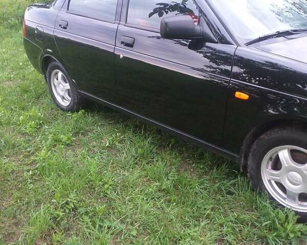 Черный ВАЗ 2170 Priora, объемом двигателя 1.6 л и пробегом 97 тыс. км за 3300 $, фото 3 на Automoto.ua