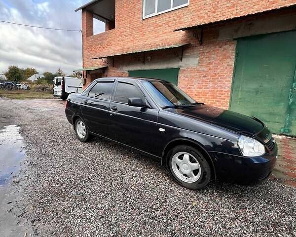 Черный ВАЗ 2170 Priora, объемом двигателя 1.6 л и пробегом 108 тыс. км за 3950 $, фото 2 на Automoto.ua