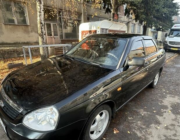 Черный ВАЗ 2170 Priora, объемом двигателя 1.6 л и пробегом 137 тыс. км за 3300 $, фото 2 на Automoto.ua