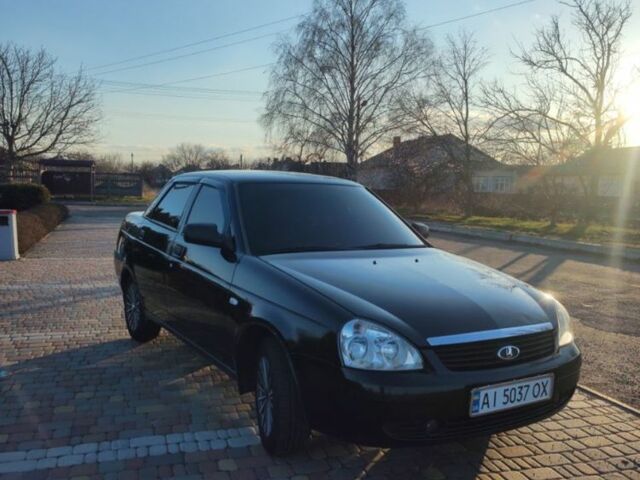 Черный ВАЗ 2170 Priora, объемом двигателя 1.6 л и пробегом 182 тыс. км за 3099 $, фото 3 на Automoto.ua