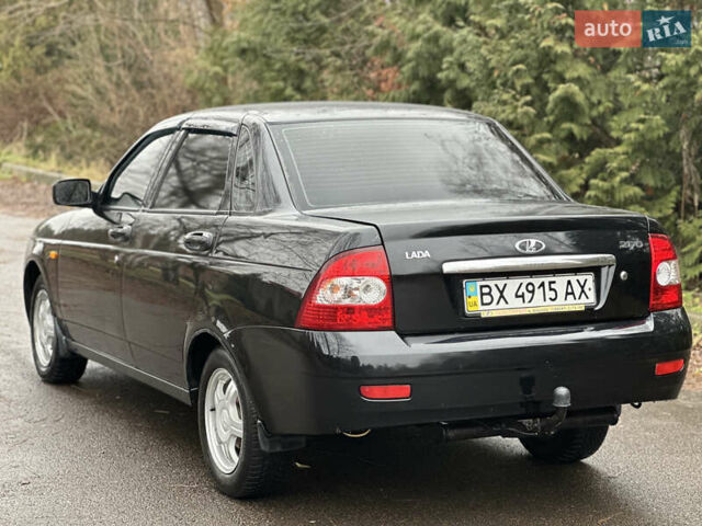 Чорний ВАЗ 2170 Priora, об'ємом двигуна 1.6 л та пробігом 134 тис. км за 3290 $, фото 5 на Automoto.ua