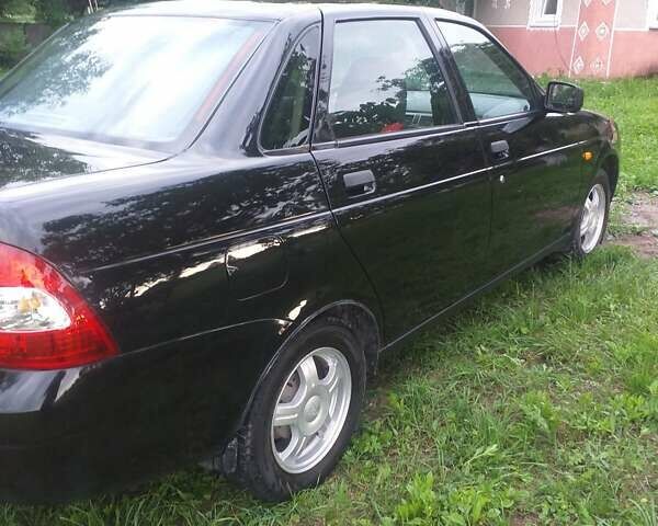 Черный ВАЗ 2170 Priora, объемом двигателя 1.6 л и пробегом 97 тыс. км за 3300 $, фото 4 на Automoto.ua