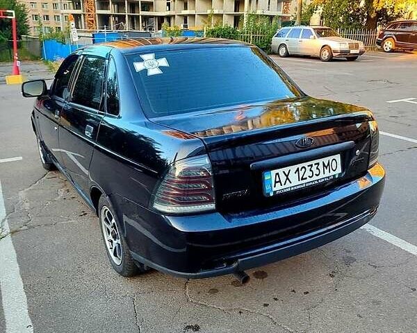 Черный ВАЗ 2170 Priora, объемом двигателя 1.6 л и пробегом 294 тыс. км за 2500 $, фото 2 на Automoto.ua