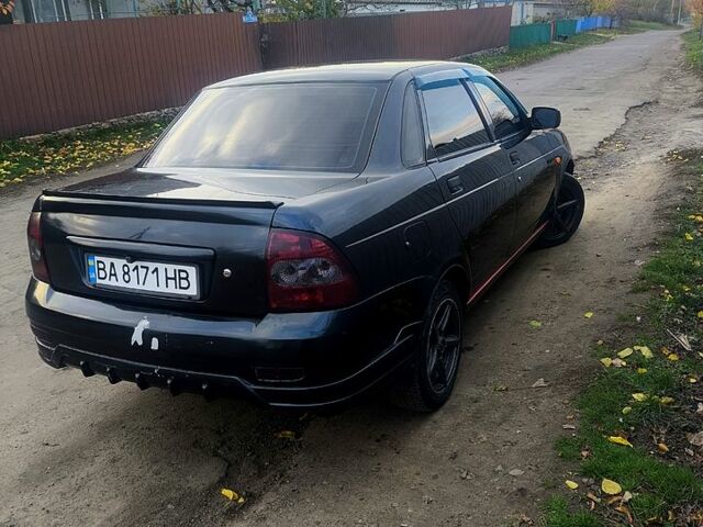 Чорний ВАЗ 2170 Priora, об'ємом двигуна 1.6 л та пробігом 190 тис. км за 2500 $, фото 4 на Automoto.ua