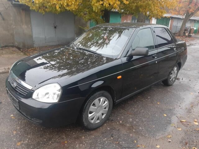 Черный ВАЗ 2170 Priora, объемом двигателя 1.6 л и пробегом 180 тыс. км за 2300 $, фото 1 на Automoto.ua