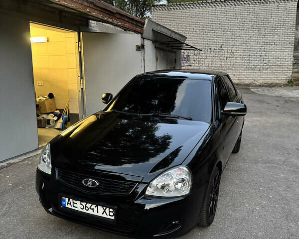 Черный ВАЗ 2170 Priora, объемом двигателя 1.6 л и пробегом 160 тыс. км за 5500 $, фото 6 на Automoto.ua