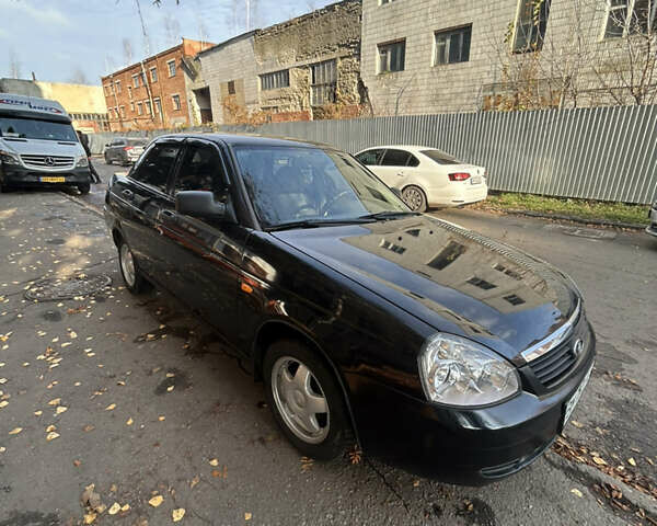 Черный ВАЗ 2170 Priora, объемом двигателя 1.6 л и пробегом 137 тыс. км за 3300 $, фото 2 на Automoto.ua