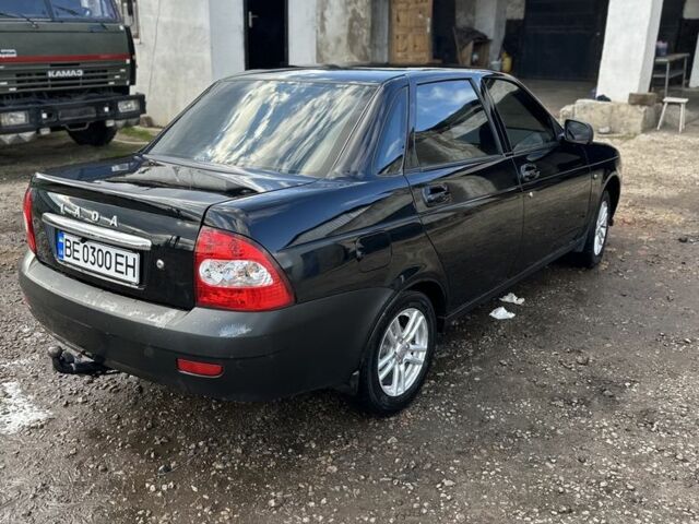 Черный ВАЗ 2170 Priora, объемом двигателя 1.6 л и пробегом 134 тыс. км за 3900 $, фото 4 на Automoto.ua