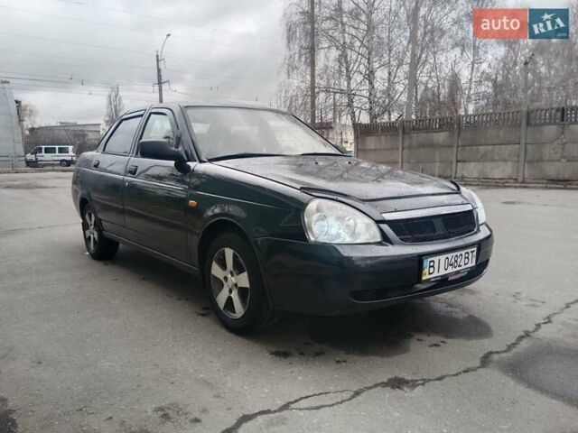 Черный ВАЗ 2170 Priora, объемом двигателя 1.6 л и пробегом 200 тыс. км за 2599 $, фото 7 на Automoto.ua