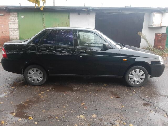 Черный ВАЗ 2170 Priora, объемом двигателя 1.6 л и пробегом 180 тыс. км за 2300 $, фото 6 на Automoto.ua