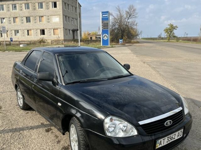 Черный ВАЗ 2170 Priora, объемом двигателя 1.6 л и пробегом 137 тыс. км за 2600 $, фото 2 на Automoto.ua