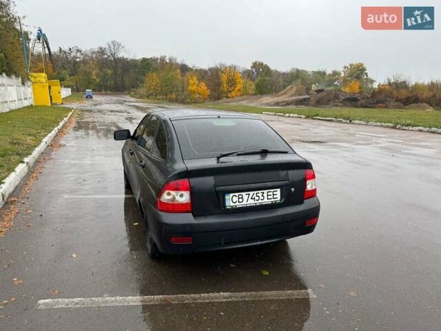 Черный ВАЗ 2170 Priora, объемом двигателя 1.6 л и пробегом 200 тыс. км за 1950 $, фото 5 на Automoto.ua