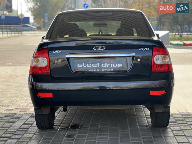 Черный ВАЗ 2170 Priora, объемом двигателя 1.6 л и пробегом 176 тыс. км за 3799 $, фото 4 на Automoto.ua