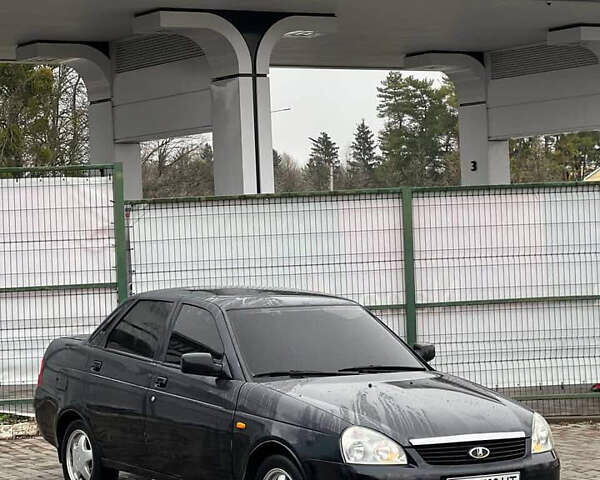 Черный ВАЗ 2170 Priora, объемом двигателя 1.6 л и пробегом 149 тыс. км за 2650 $, фото 1 на Automoto.ua