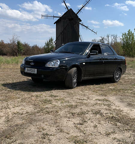 Чорний ВАЗ 2170 Priora, об'ємом двигуна 1.6 л та пробігом 260 тис. км за 3500 $, фото 7 на Automoto.ua