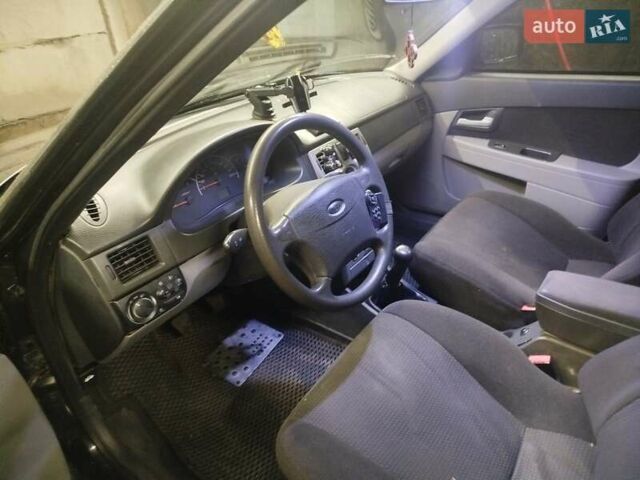 Чорний ВАЗ 2170 Priora, об'ємом двигуна 1.6 л та пробігом 142 тис. км за 2200 $, фото 27 на Automoto.ua