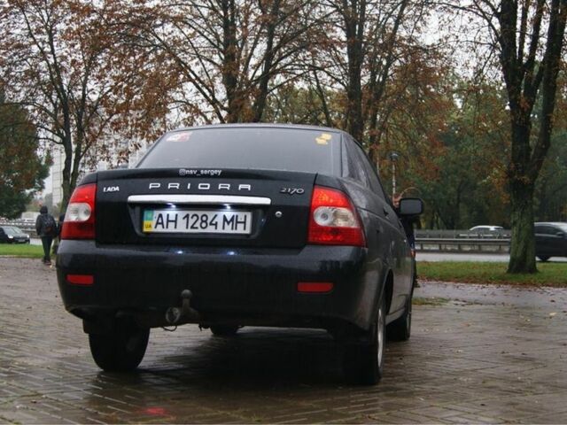 Чорний ВАЗ 2170 Priora, об'ємом двигуна 1.6 л та пробігом 145 тис. км за 3200 $, фото 6 на Automoto.ua