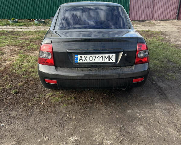 Черный ВАЗ 2170 Priora, объемом двигателя 1.6 л и пробегом 300 тыс. км за 2900 $, фото 1 на Automoto.ua