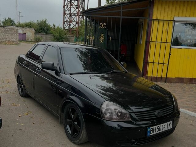 Черный ВАЗ 2170 Priora, объемом двигателя 1.6 л и пробегом 180 тыс. км за 2000 $, фото 6 на Automoto.ua