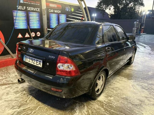Чорний ВАЗ 2170 Priora, об'ємом двигуна 1.6 л та пробігом 220 тис. км за 2600 $, фото 4 на Automoto.ua