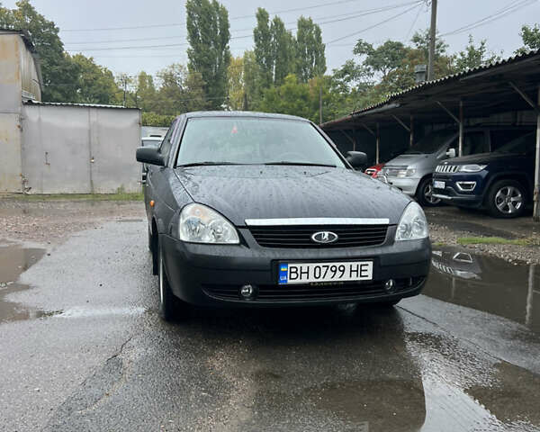 Черный ВАЗ 2170 Priora, объемом двигателя 1.6 л и пробегом 114 тыс. км за 3600 $, фото 2 на Automoto.ua