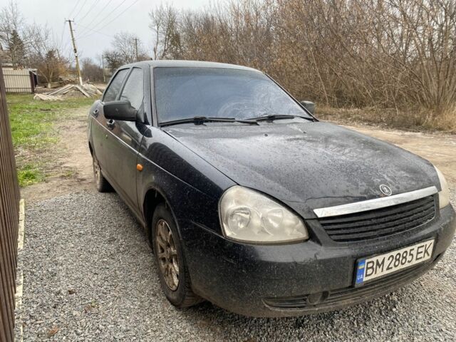 Чорний ВАЗ 2170 Priora, об'ємом двигуна 1.6 л та пробігом 190 тис. км за 1750 $, фото 4 на Automoto.ua