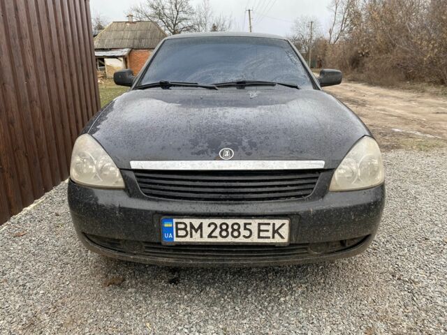 Чорний ВАЗ 2170 Priora, об'ємом двигуна 1.6 л та пробігом 190 тис. км за 1750 $, фото 5 на Automoto.ua