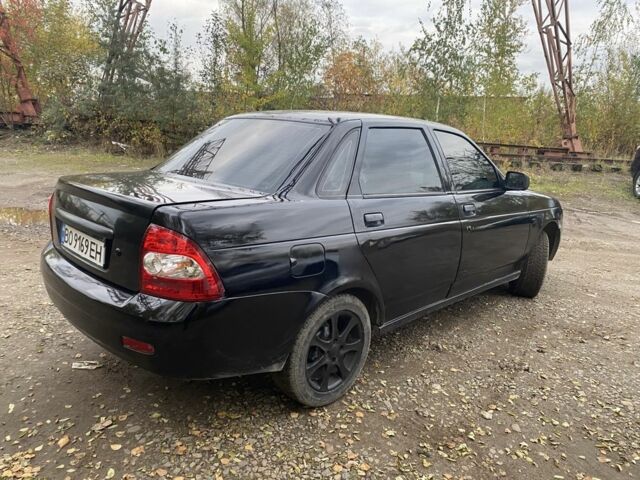 Черный ВАЗ 2170 Priora, объемом двигателя 1.6 л и пробегом 200 тыс. км за 1600 $, фото 3 на Automoto.ua