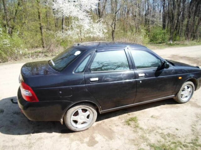 Черный ВАЗ 2170 Priora, объемом двигателя 1.6 л и пробегом 98 тыс. км за 2650 $, фото 5 на Automoto.ua