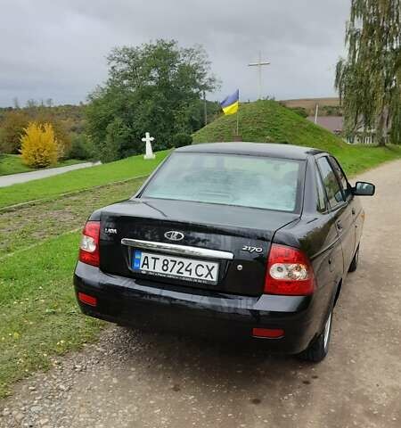 Черный ВАЗ 2170 Priora, объемом двигателя 1.6 л и пробегом 14 тыс. км за 4000 $, фото 5 на Automoto.ua