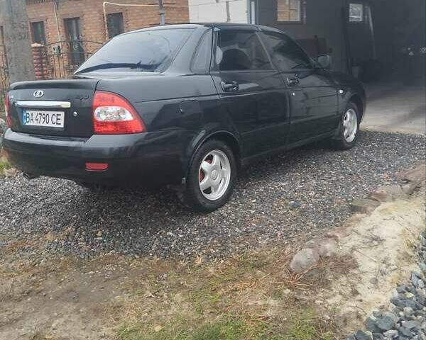 Черный ВАЗ 2170 Priora, объемом двигателя 1.6 л и пробегом 161 тыс. км за 2000 $, фото 1 на Automoto.ua