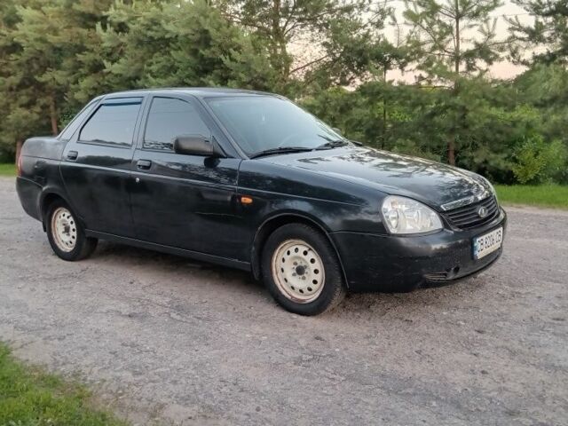 Черный ВАЗ 2170 Priora, объемом двигателя 1.6 л и пробегом 255 тыс. км за 1550 $, фото 5 на Automoto.ua