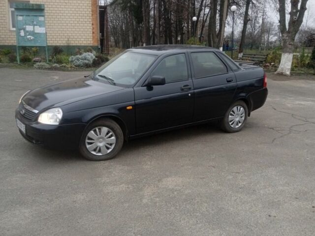 Чорний ВАЗ 2170 Priora, об'ємом двигуна 1.6 л та пробігом 157 тис. км за 1650 $, фото 6 на Automoto.ua