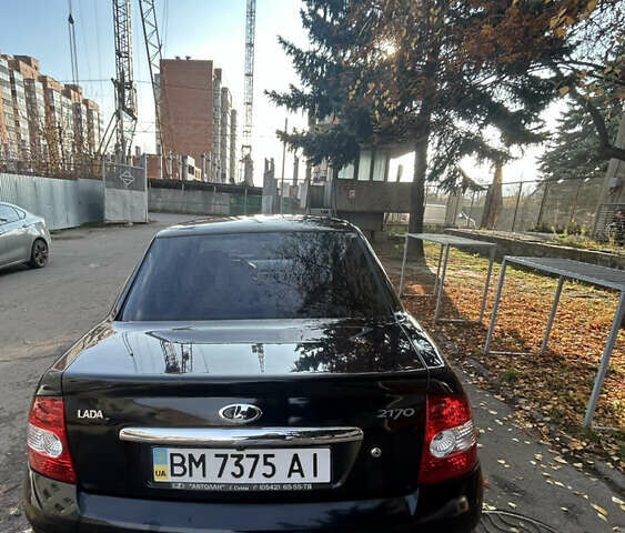 Черный ВАЗ 2170 Priora, объемом двигателя 1.6 л и пробегом 137 тыс. км за 3300 $, фото 8 на Automoto.ua