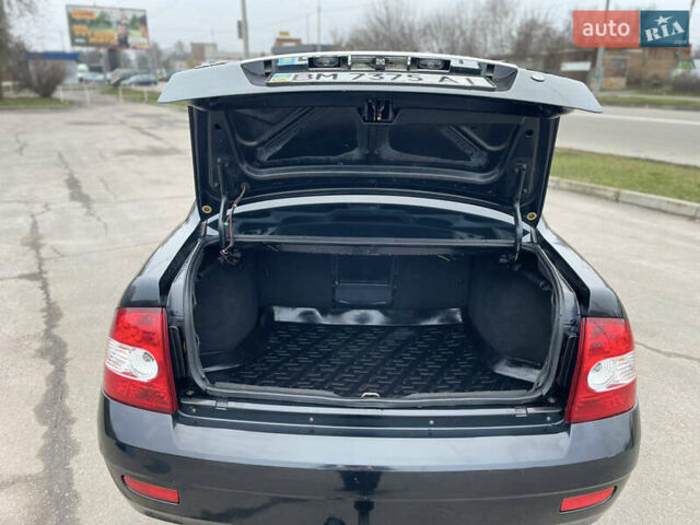 Черный ВАЗ 2170 Priora, объемом двигателя 1.6 л и пробегом 140 тыс. км за 3000 $, фото 1 на Automoto.ua