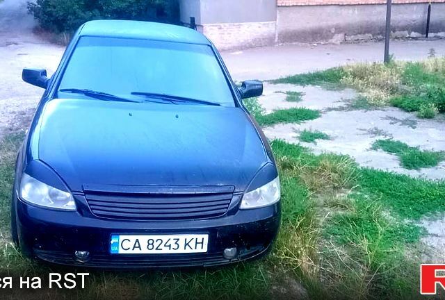 Черный ВАЗ 2170 Priora, объемом двигателя 1.6 л и пробегом 220 тыс. км за 1600 $, фото 1 на Automoto.ua