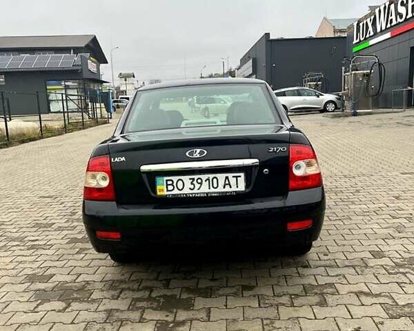 Черный ВАЗ 2170 Priora, объемом двигателя 1.6 л и пробегом 250 тыс. км за 2600 $, фото 3 на Automoto.ua