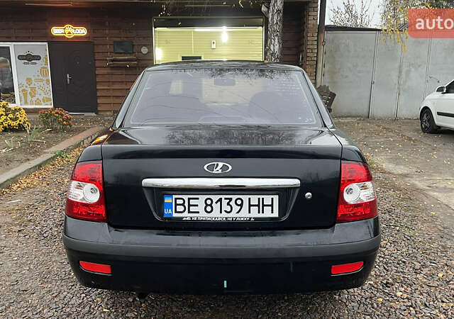 Черный ВАЗ 2170 Priora, объемом двигателя 1.6 л и пробегом 127 тыс. км за 2800 $, фото 1 на Automoto.ua