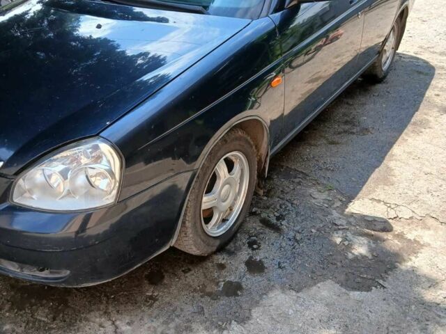 Черный ВАЗ 2170 Priora, объемом двигателя 1.6 л и пробегом 140 тыс. км за 2800 $, фото 2 на Automoto.ua
