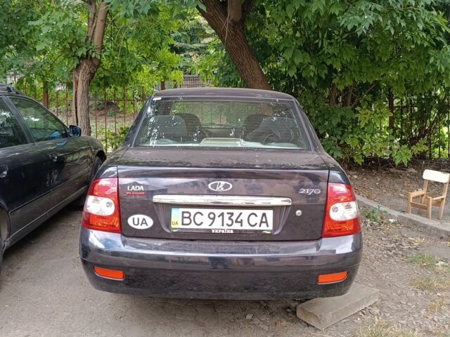 Чорний ВАЗ 2170 Priora, об'ємом двигуна 1.6 л та пробігом 185 тис. км за 900 $, фото 9 на Automoto.ua