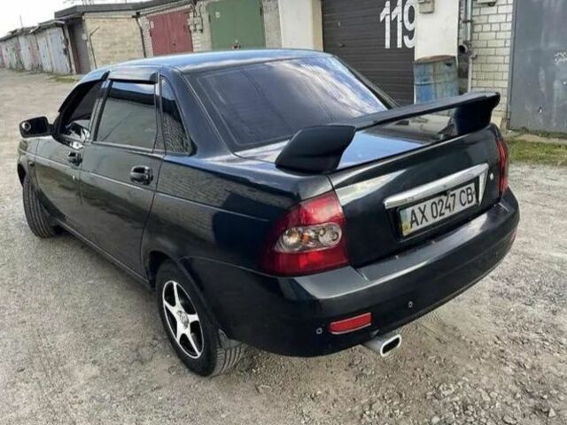 Черный ВАЗ 2170 Priora, объемом двигателя 1.6 л и пробегом 223 тыс. км за 1200 $, фото 1 на Automoto.ua