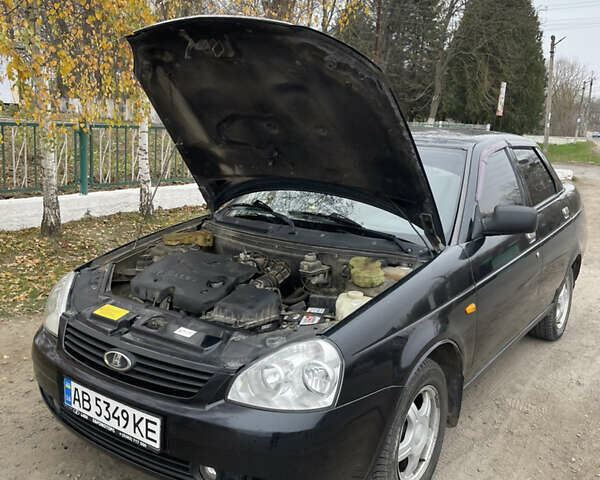 Черный ВАЗ 2170 Priora, объемом двигателя 1.6 л и пробегом 158 тыс. км за 3050 $, фото 9 на Automoto.ua
