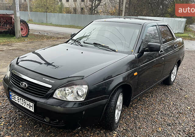 Черный ВАЗ 2170 Priora, объемом двигателя 1.6 л и пробегом 127 тыс. км за 2800 $, фото 7 на Automoto.ua