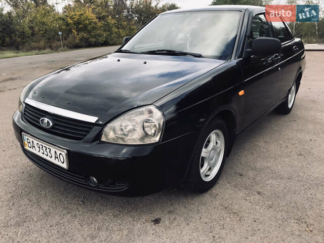 Черный ВАЗ 2170 Priora, объемом двигателя 1.6 л и пробегом 103 тыс. км за 3600 $, фото 1 на Automoto.ua