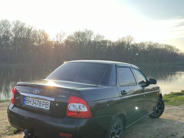 Черный ВАЗ 2170 Priora, объемом двигателя 1.6 л и пробегом 326 тыс. км за 2500 $, фото 6 на Automoto.ua